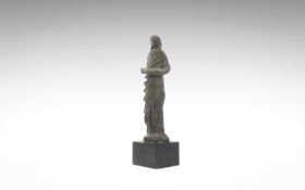 SIR WILLIAM REID DICK R.A. (BRITISH, 1879-1961): A SMALL PLASTER MAQUETTE DEPICTING THE VIRGIN