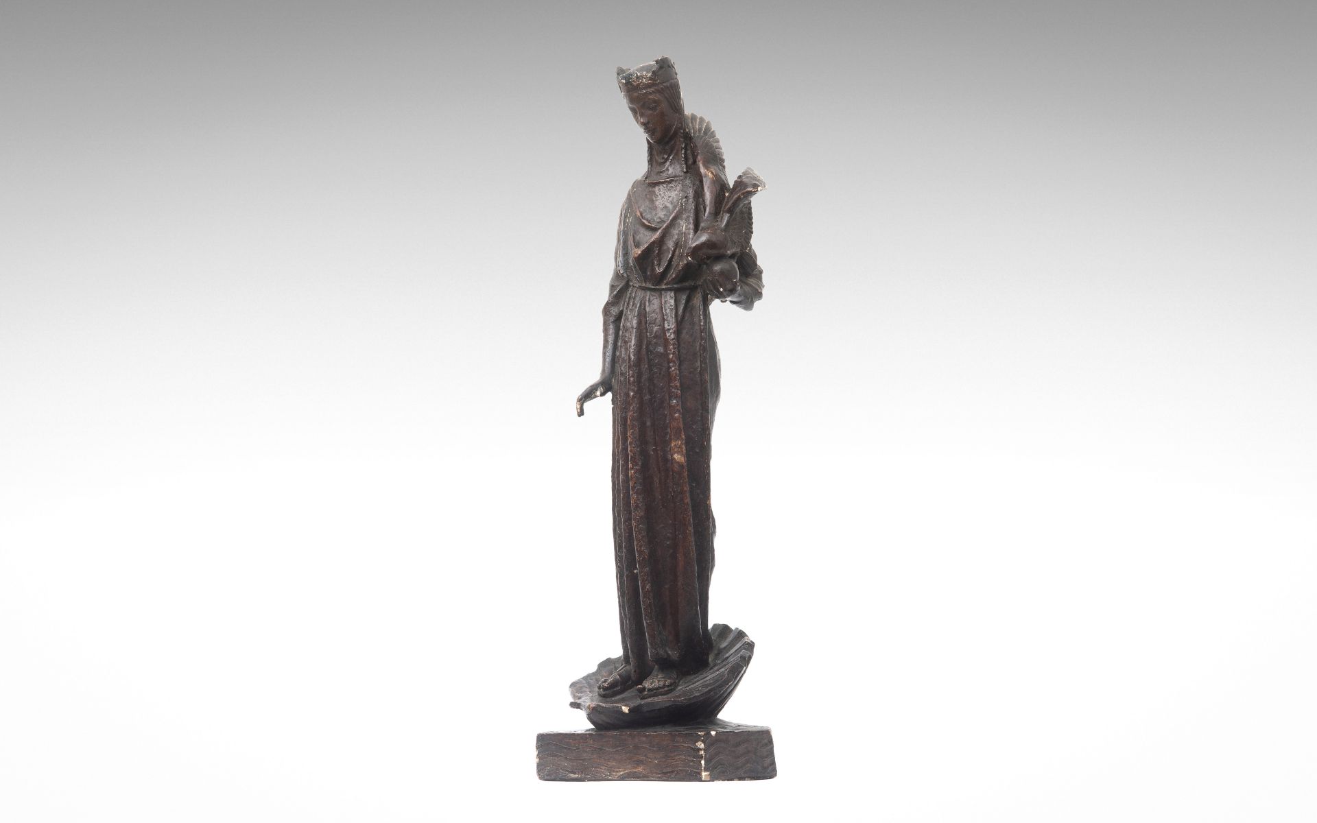 SIR WILLIAM REID DICK R.A. (BRITISH, 1879-1961): 'OUR LADY OF LIVERPOOL', PLASTER MAQUETTE