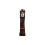 A 19TH CENTURY MAHOGANY LONGCASE CLOCK SIGNED RICHARD HUGHES