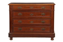 A 19TH CENTURY SWEDISH CHEST OF DRAWERS
