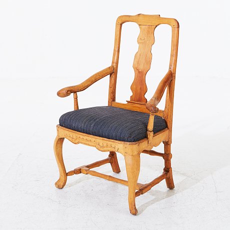 AN 18TH / 19TH CENTURY SWEDISH PROVINCIAL ARM CHAIR - Bild 4 aus 4