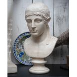 AFTER THE ANTIQUE: A PLASTER BUST OF AENEAS