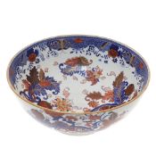 A 19TH CENTURY SPODE IMARI PORCELAIN BOWL