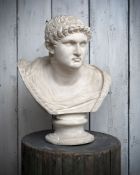 AFTER THE ANTIQUE: A PLASTER BUST OF NERO