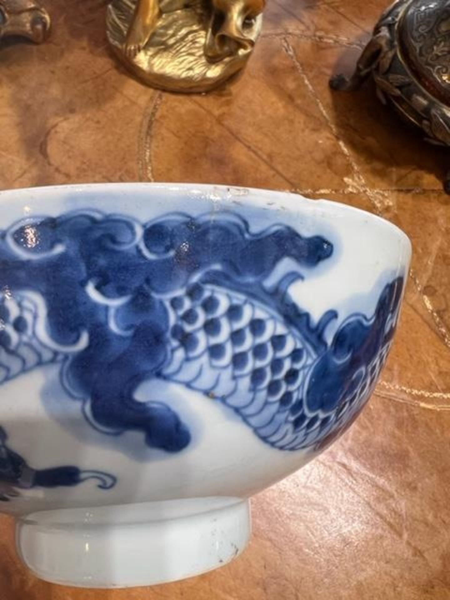 A COLLECTION OF FOUR PIECES OF 19TH CENTURY CHINESE CERAMICS - Image 9 of 12