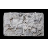 AFTER THE ANTIQUE: A PLASTER RELIEF OF THE PARTHENON FRIEZE (ELGIN MARBLES)