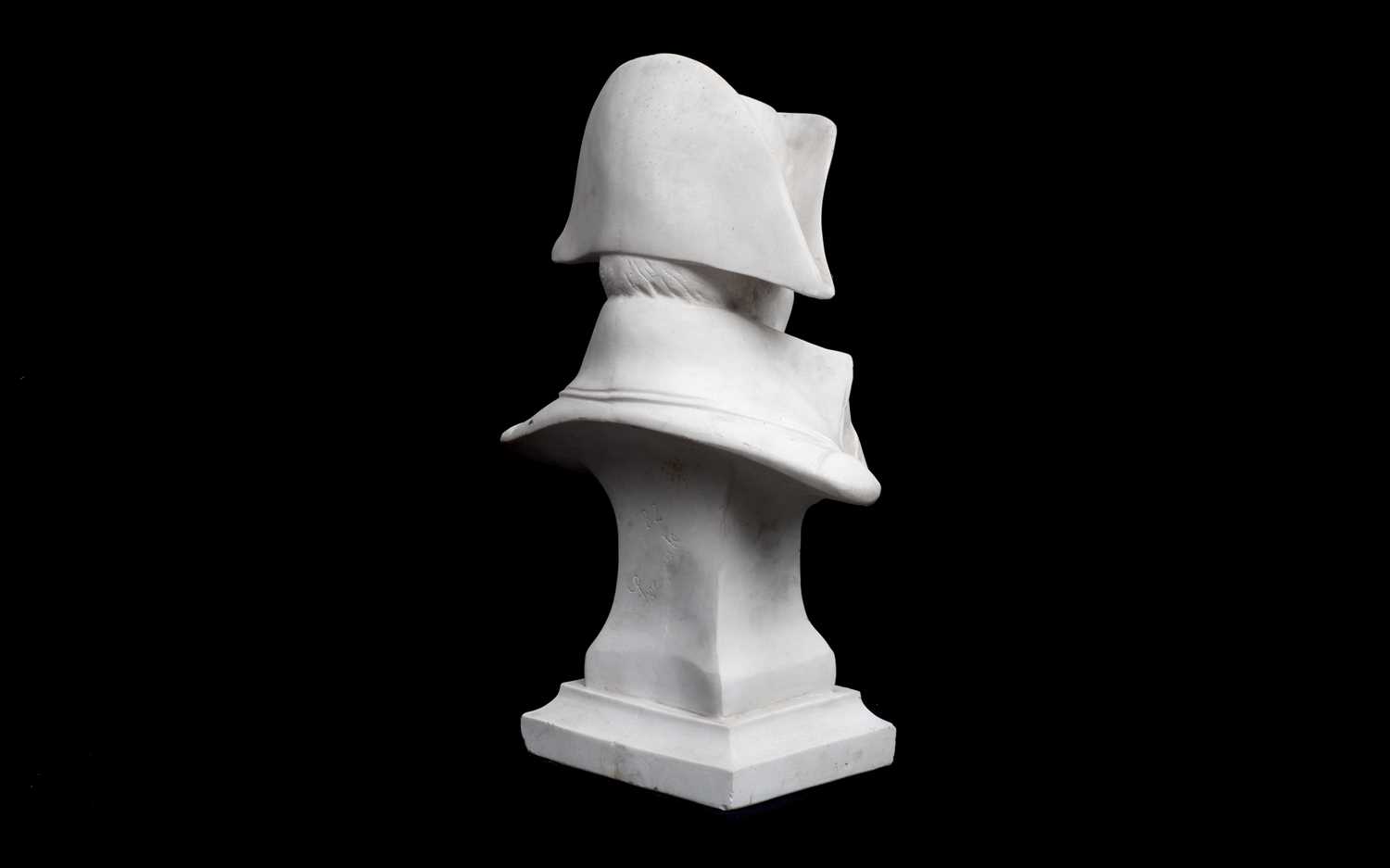 A COMPOSITE MARBLE BUST OF NAPOLEON - Bild 2 aus 5