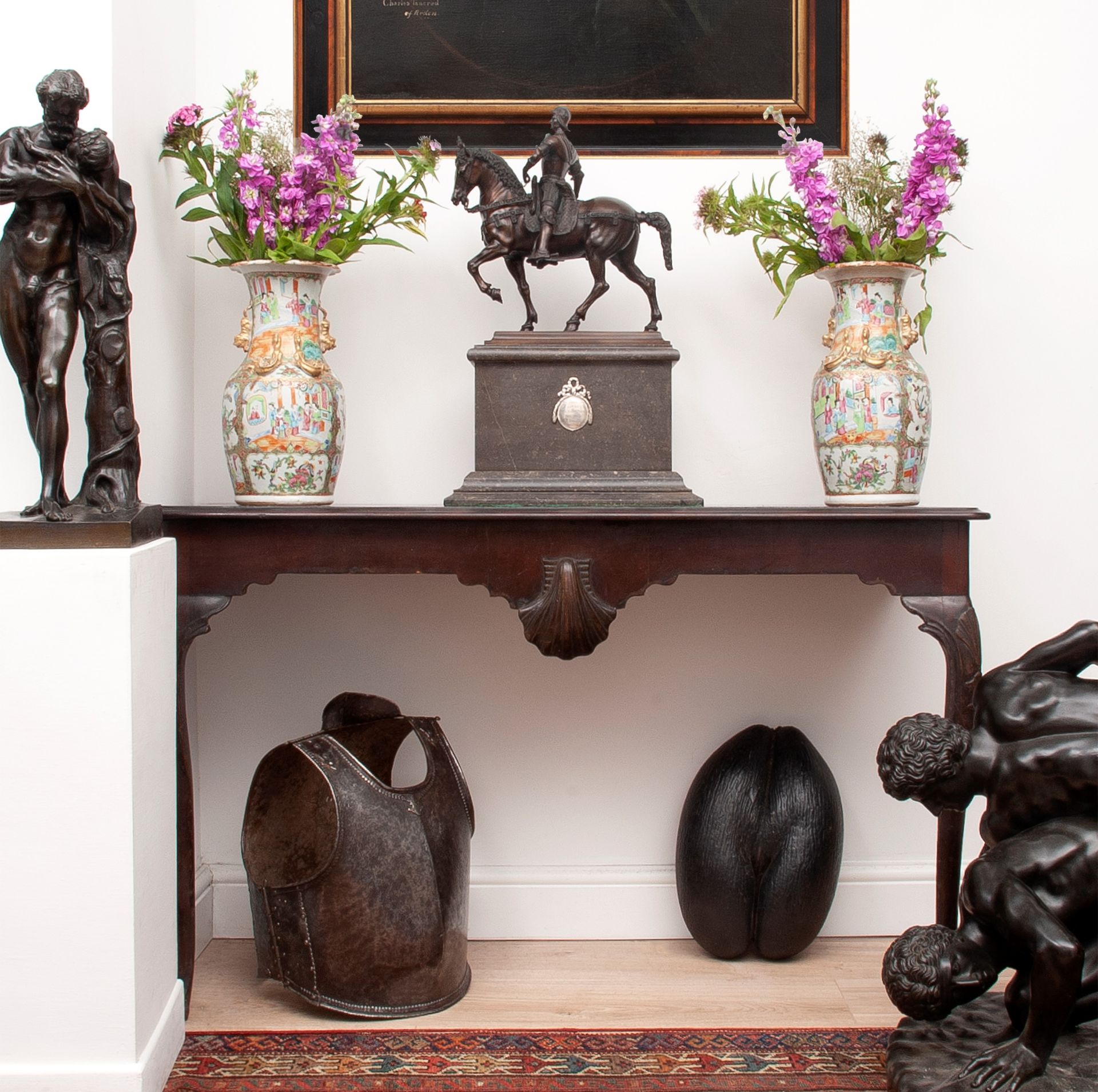 A 19TH / EARLY 20TH CENTURY BRONZE REDUCTION OF THE EQUESTRIAN MONUMENT TO COLLEONI - Image 3 of 8