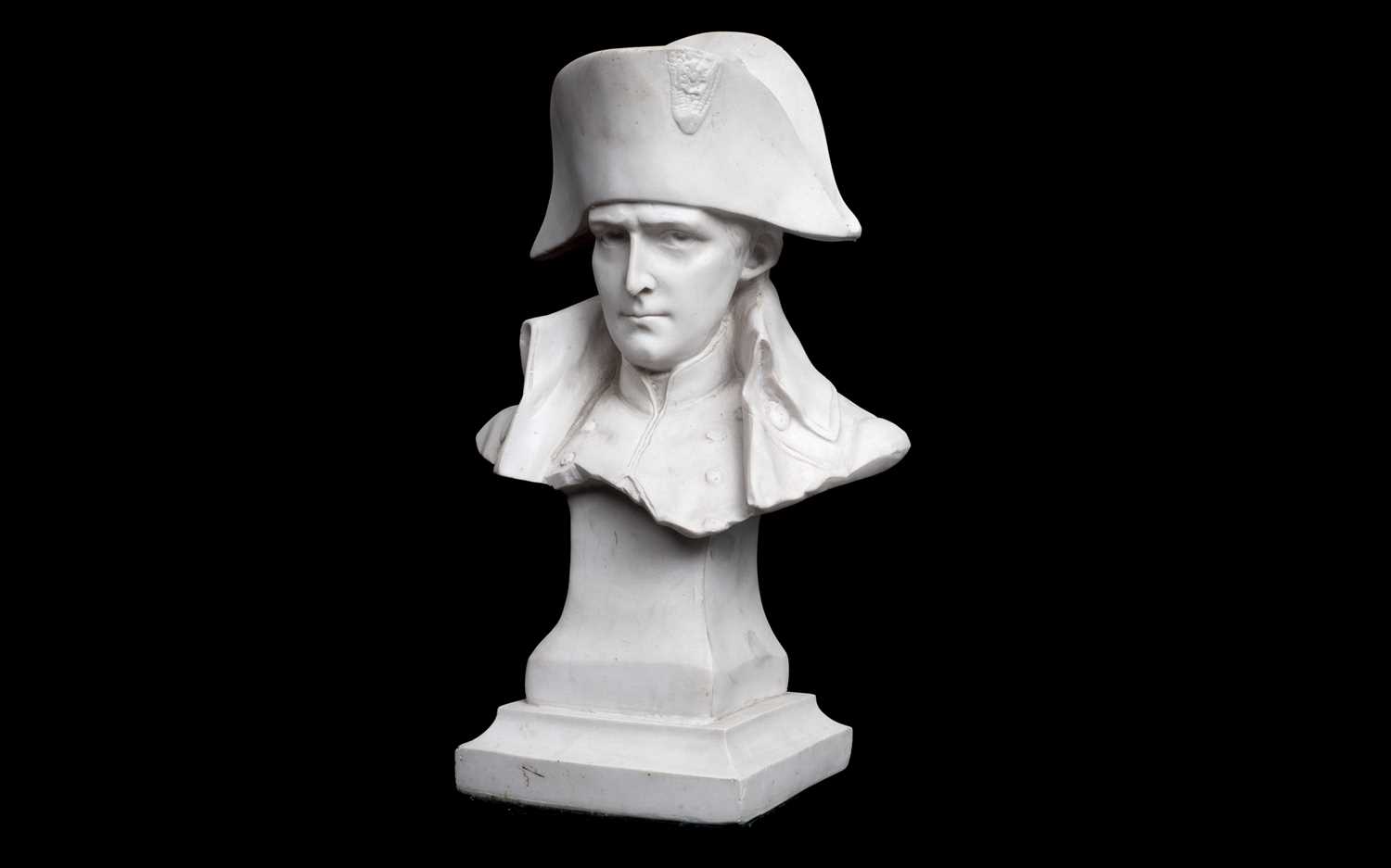 A COMPOSITE MARBLE BUST OF NAPOLEON - Bild 4 aus 5