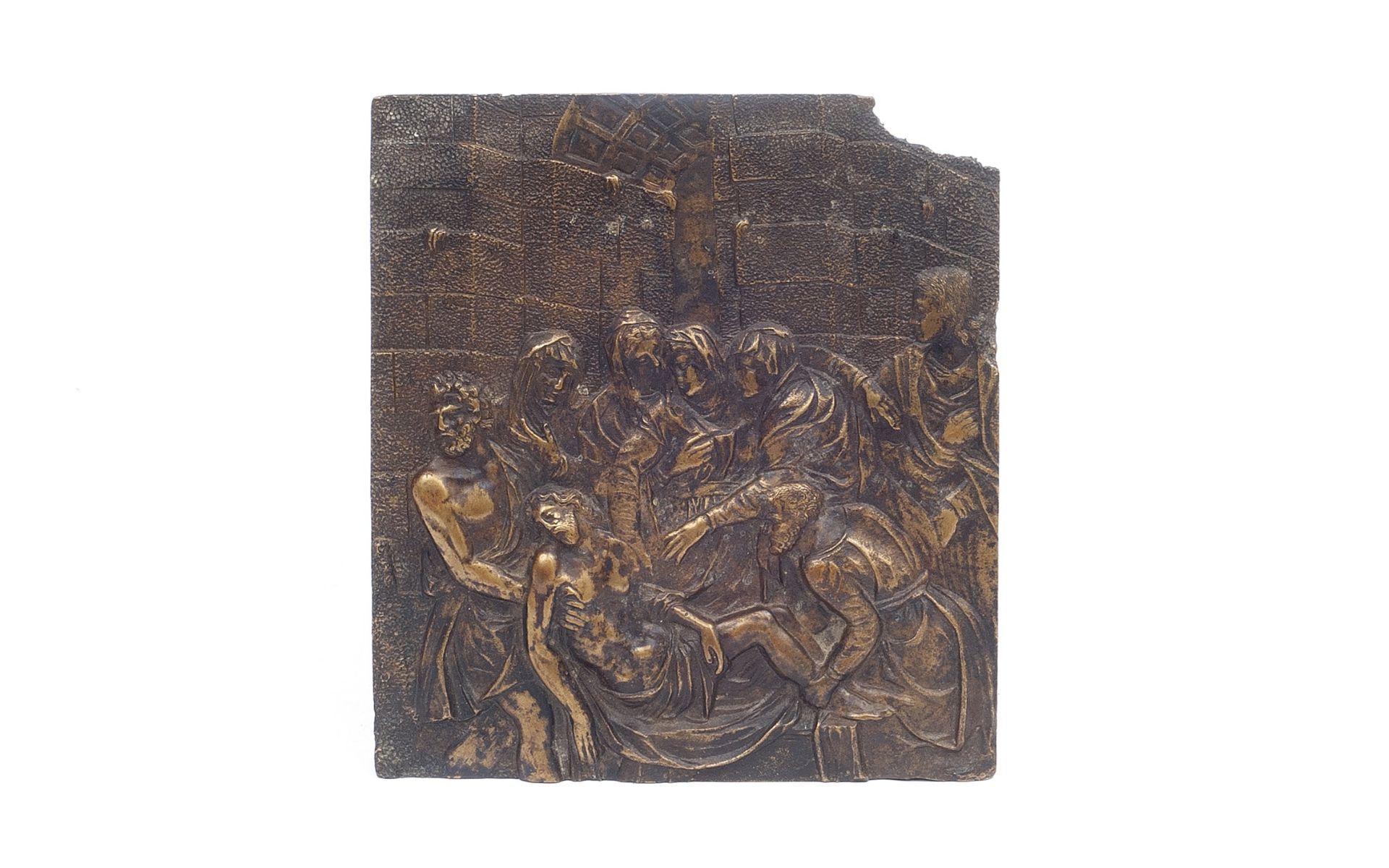 A 17TH CENTURY BRONZE RELIEF AFTER GUGLIELMO DELLA PORTA (ITALIAN, 1490-1577)