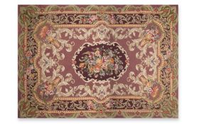 AN EARLY 20TH CENTURY AUBUSSON DESIGN TAPESTRY