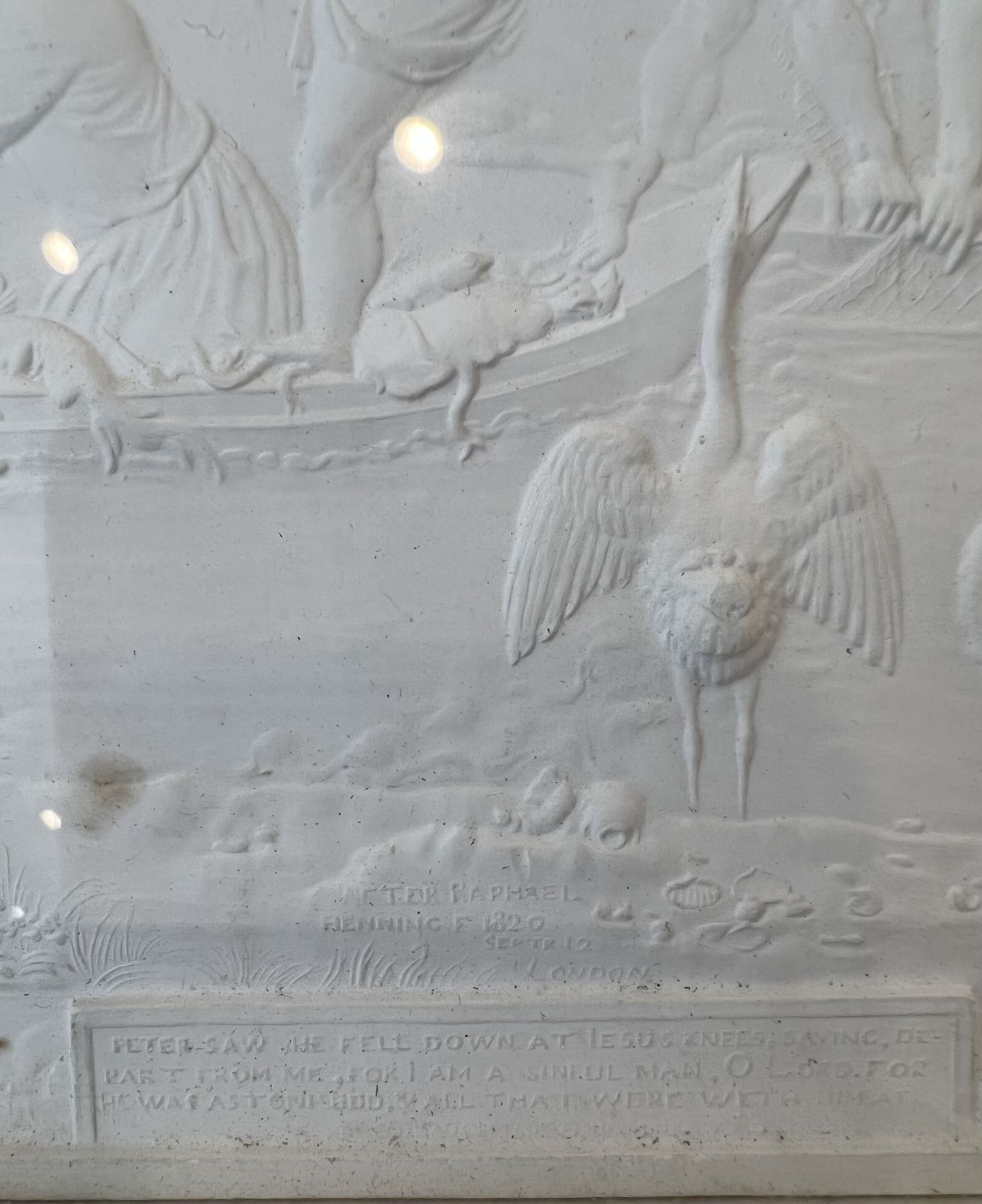 A SET OF EARLY 19TH CENTURY GRAND TOUR PLASTER RELIEFS AFTER RAPHAEL CIRCA 1820 - Image 2 of 4