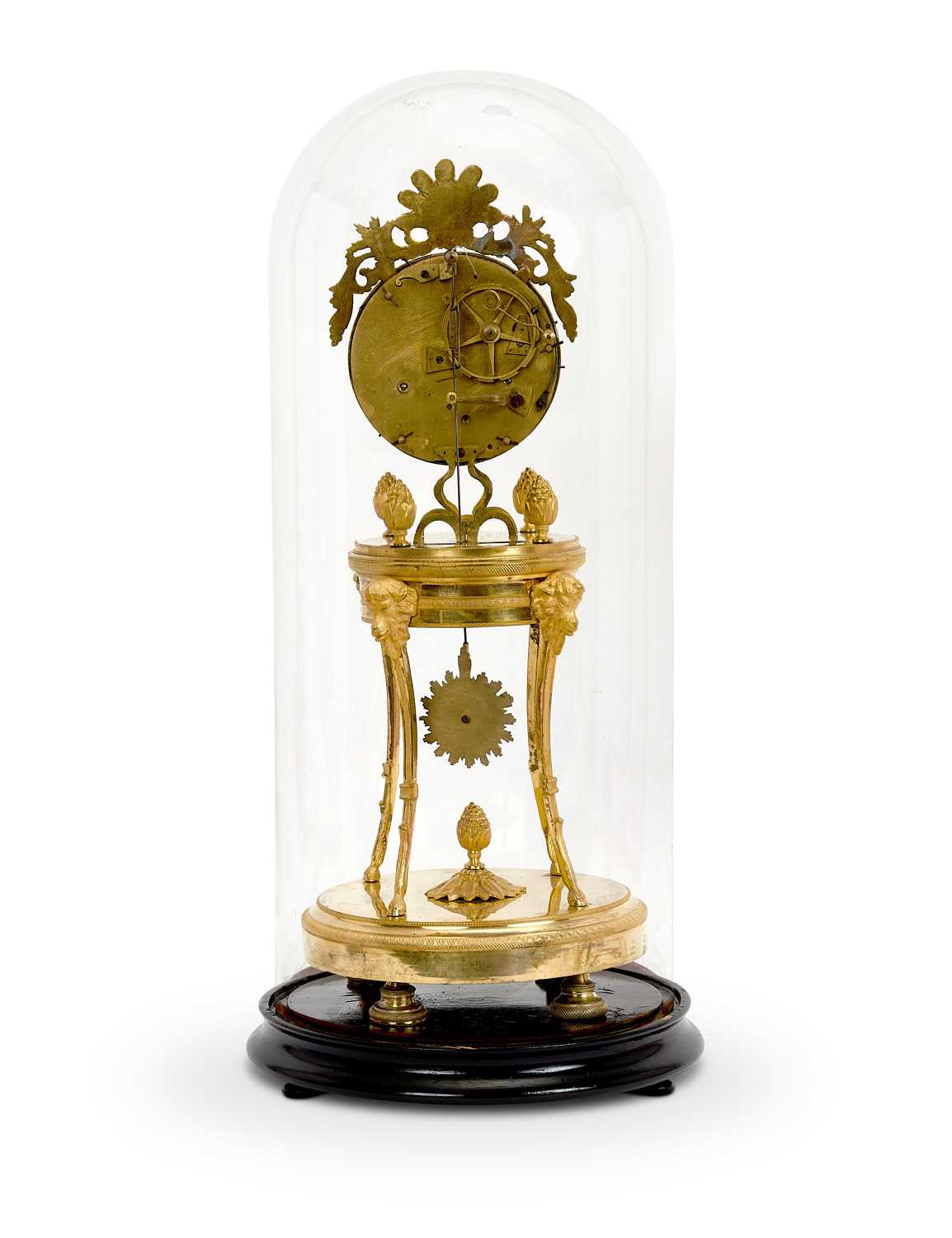 A FINE DIRECTOIRE ORMOLU CALENDAR CLOCK BY GASTON JOLLY A PARIS CIRCA 1795 - Image 2 of 2