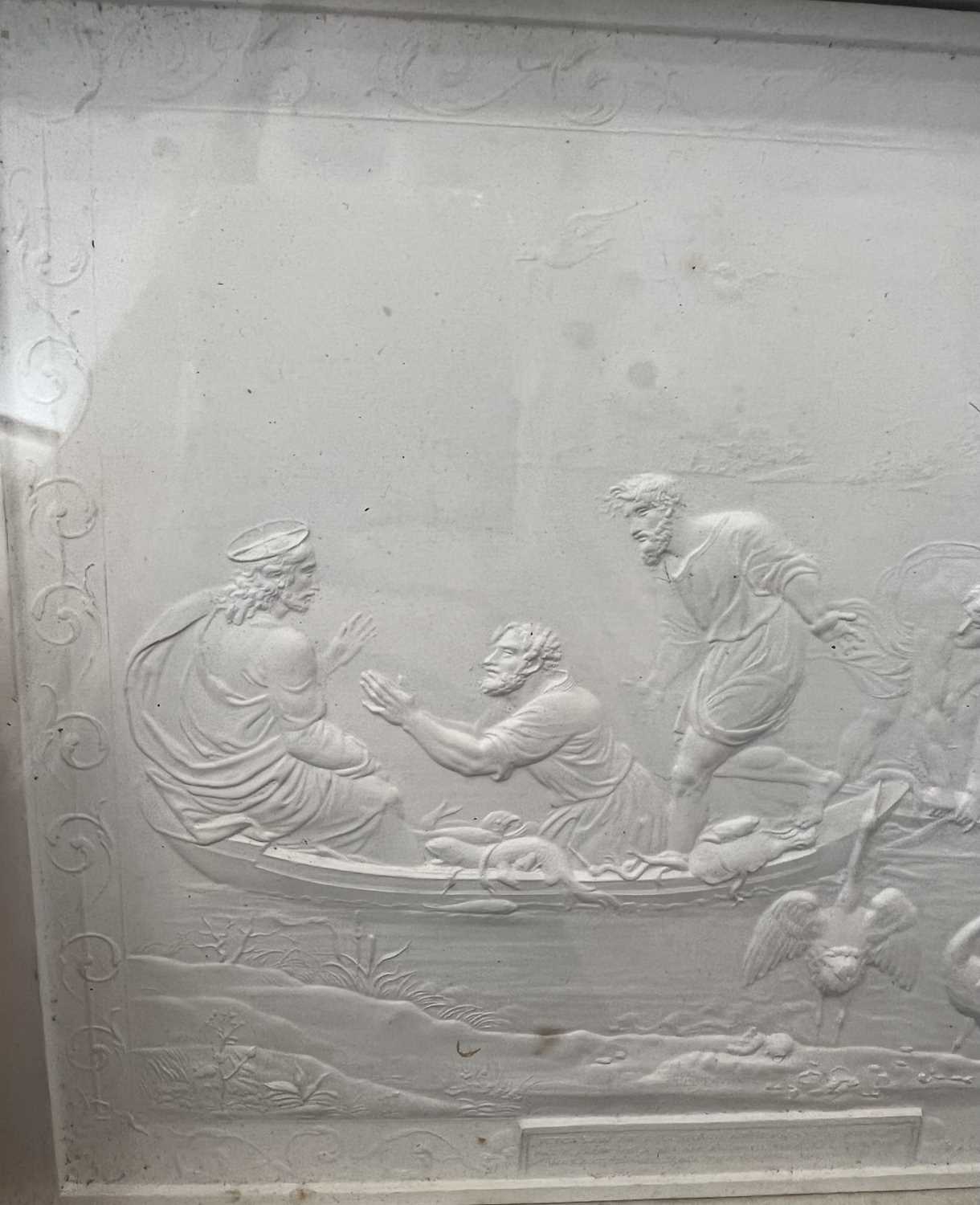 A SET OF EARLY 19TH CENTURY GRAND TOUR PLASTER RELIEFS AFTER RAPHAEL CIRCA 1820 - Image 4 of 4