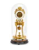 A FINE DIRECTOIRE ORMOLU CALENDAR CLOCK BY GASTON JOLLY A PARIS CIRCA 1795