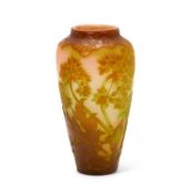 A CAMEO GLASS VASE