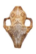 A TIMOR RITUAL COW SKULL MASK, INDONESIA