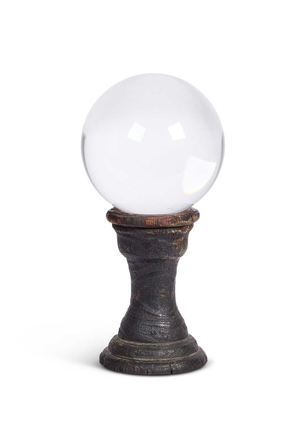A FORTUNE TELLER'S CRYSTAL BALL