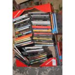 THREE TRAYS OF ASSORTED CD'S TO INCLUDE METALLICA, IRON MAIDEN ETC