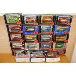 A COLLECTION OF BOXED DIE CAST MODEL BUSES