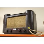 A VINTAGE BAKELITE PHILLIPS RADIO