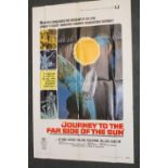 A VINTAGE CINEMA / FILM POSTER FOR 'JOURNEY TO THE FAR SIDE OF THE SUN' STARRING ROY THINNES, IAN