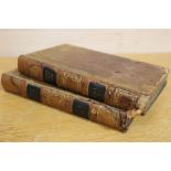 VOLUME I AND II OF YARDELL'S BRITISH FISHES 1836, signed Thomas W Giffard - Chillington 1936