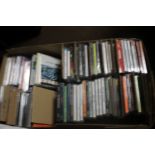 A BOX OF ASSORTED CDS