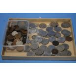 A QUANTITY OF MAINLY BRITISH COINS