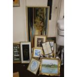 A LARGE QUANTITY OF ASSORTED PICTURES AND PRINTS