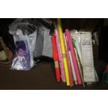 ASSORTED ITEMS, TO INCLUDE DANCING ON ICE THEATRE PROGRAMS, CRAFT ACCESSORIES ETC