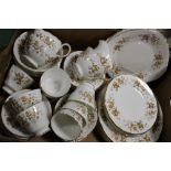 A TRAY OF COLCLOUGH AVON CHINA