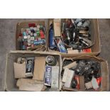 A LARGE QUANTITY OF VALVES TO INCLUDE BVA EDISWAN, MULLARD, BRIMAR AND OTHER EXAMPLES - 4 BOXES