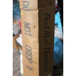 A BOXED PAUL REEF PARASOL (CONTENTS NOT CHECKED)