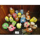 A SELECTION OF NOVELTY MICE FIGURES