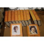 A TRAY OF L. M. MONTGOMERY NOVELS WITH DUSTJACKETS (TRAY NOT INCLUDED)