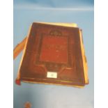 A VICTORIAN PHOTOGRAPH ALBUM, MAINLY TOPOGRAPHICAL SUBJECTS TO INCLUDE IMAGES OF HULL, YORK STREET