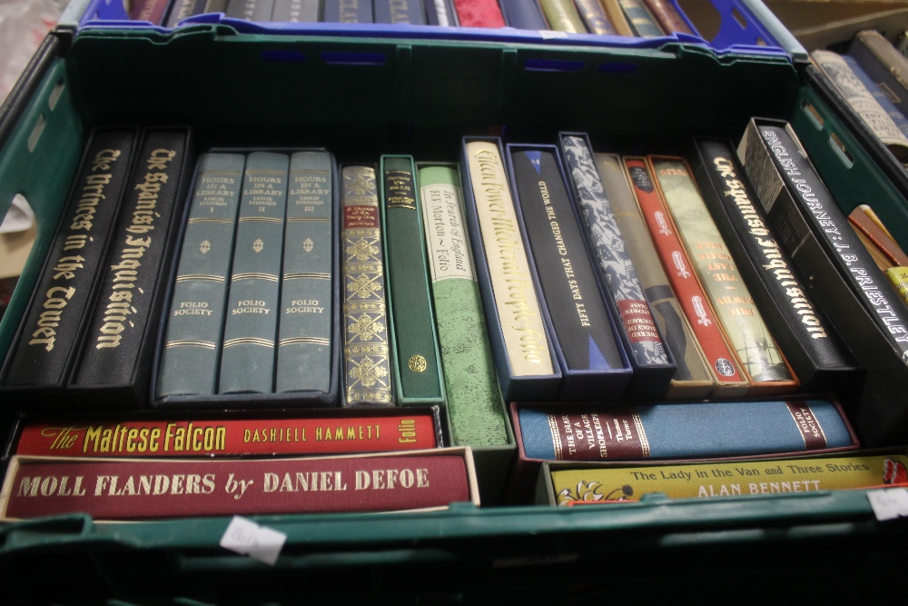 TWO TRAYS OF FOLIO SOCIETY BOOKS (TRAYS NOT INCLUDED) - Image 2 of 3