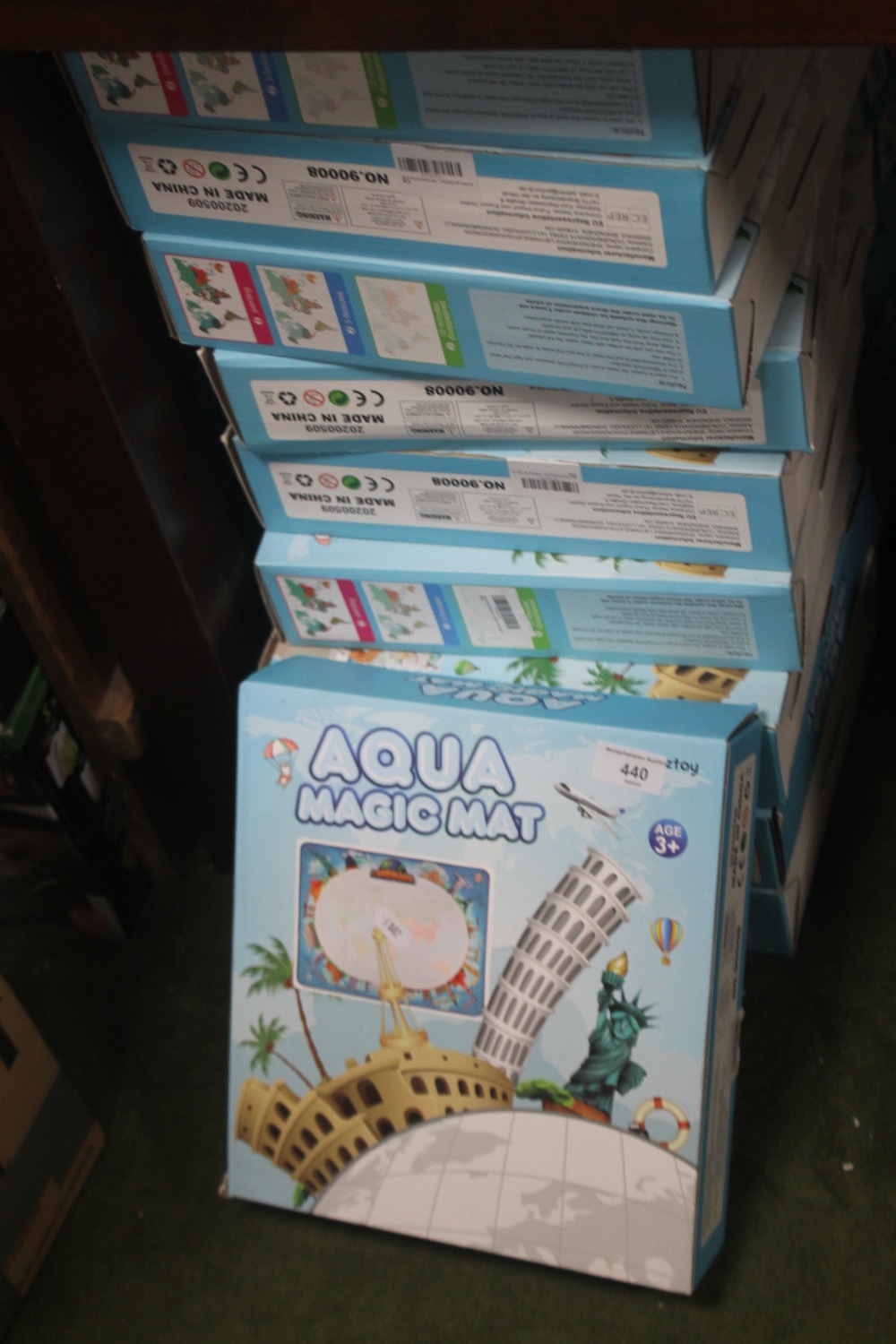 A QUANTITY OF AQUA MAGIC MATS