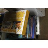 EIGHT LARGE JIGSAW PUZZLES, SHOWER HEADS, MICROPHONE STANDS, CUTTING DISCS, ETC.