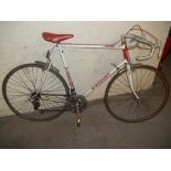 A RETRO VISCOUNT TONY DOYLE RACING BIKE (MISSING A PEDAL)