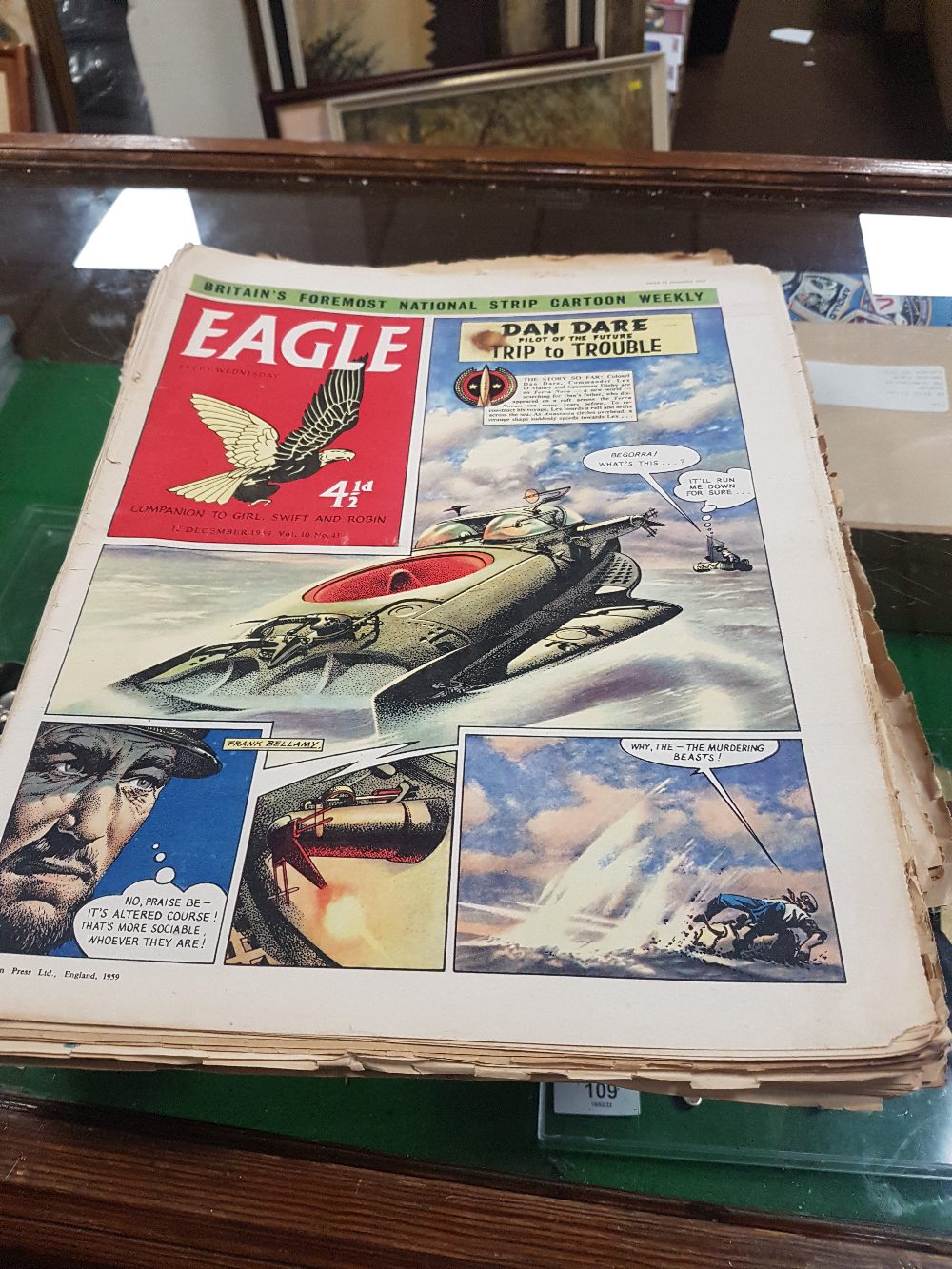 A COLLECTION OF EAGLE COMICS 1959-1960