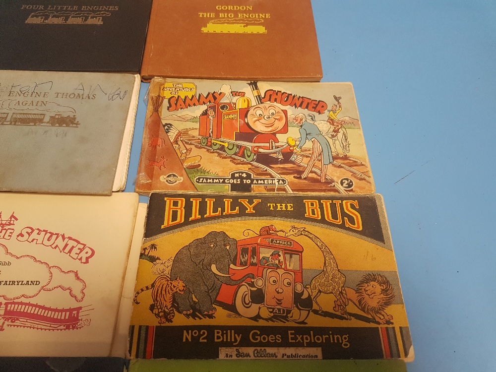 A SMALL QUANTITY OF VINTAGE CHILDRENS BOOKS TO INCLUDE EARLY ISSUES OF 'THOMAS THE TANK ENGINE' - Image 2 of 4