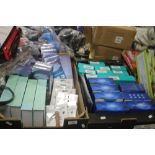 TWO TRAYS CONTAINING PROFESSIONAL DENTAL TOOLS, PROFESSIONAL TEETH WHITENING KITS, MUSHROOM