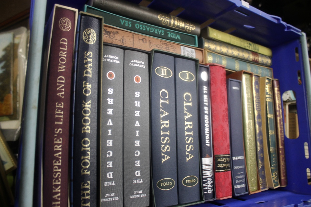 TWO TRAYS OF FOLIO SOCIETY BOOKS (TRAYS NOT INCLUDED) - Image 3 of 3