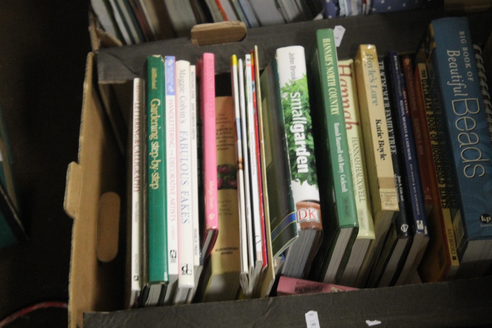 TWO BOXES OF HARDBACK BOOKS, ROUTER TABLE, MATERIAL ETC. - Image 3 of 3