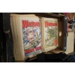 A LARGE QUANTITY OF 1970S WARLORD AND WARRIOR COMICS