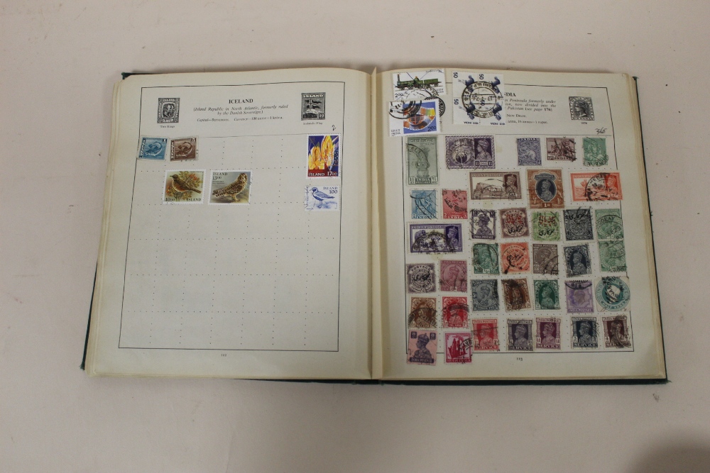 A QUANTITY OF VINTAGE STAMP ALBUMS AND CONTENTS, FIRST DAY COVERS ETC - Image 2 of 7