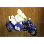 ***A MICHELIN MAN ON MOTORCYCLE WITH SIDECAR**