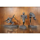 TWO ROYAL DOULTON 2012 OLYMPICS ATHLETE FIGURES, comprising a running figure and a diving figure,